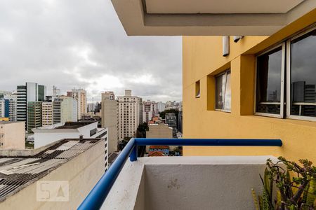 Varanda de apartamento para alugar com 1 quarto, 43m² em Consolação, São Paulo