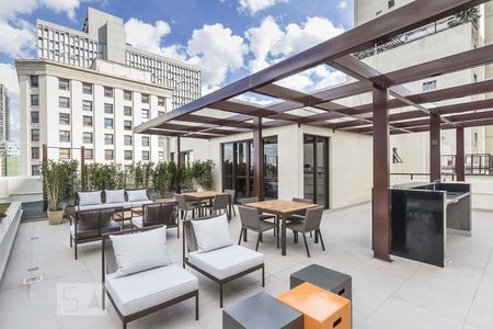 Studio para alugar com 23m², 1 quarto e sem vaga Studio para alugar com 23m², 1 quarto e sem vagaTerraço