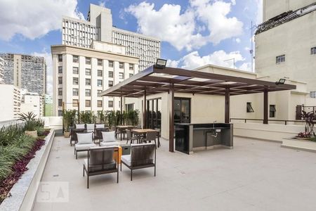 Studio para alugar com 23m², 1 quarto e sem vaga Studio para alugar com 23m², 1 quarto e sem vagaTerraço