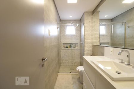 Apartamento para alugar com 110m², 3 quartos e 2 vagasBanheiro da Suíte