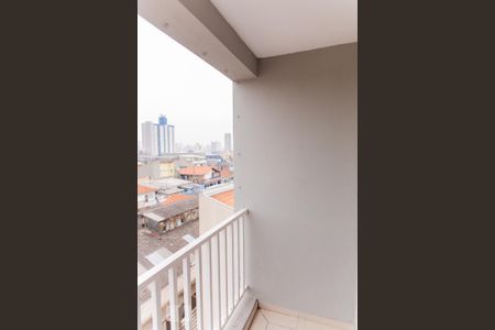 Varanda da Sala de apartamento para alugar com 2 quartos, 60m² em Vila Vilma, Santo André