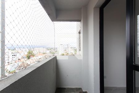 Varanda da Sala  de apartamento para alugar com 2 quartos, 56m² em Itaquera, São Paulo