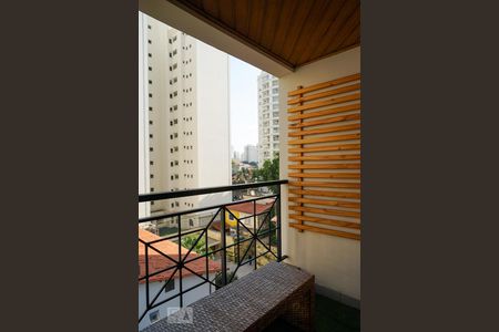 Varanda da Sala de apartamento para alugar com 2 quartos, 54m² em Perdizes, São Paulo