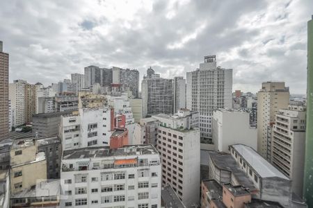 Vista da Varanda de apartamento para alugar com 1 quarto, 48m² em Centro, São Paulo