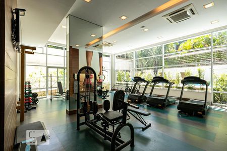 Apartamento à venda com 41m², 1 quarto e 2 vagas Apartamento à venda com 41m², 1 quarto e 2 vagasAcademia