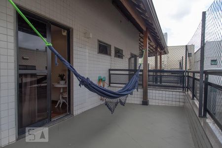 Apartamento à venda com 372m², 3 quartos e 3 vagasSuíte master - varanda