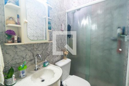 Banheiro da Suíte de casa à venda com 3 quartos, 100m² em Vila Campestre, São Paulo