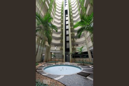 Studio para alugar com 34m², 1 quarto e 1 vagaÁrea comum - jardim de inverno com elevador panorâmico