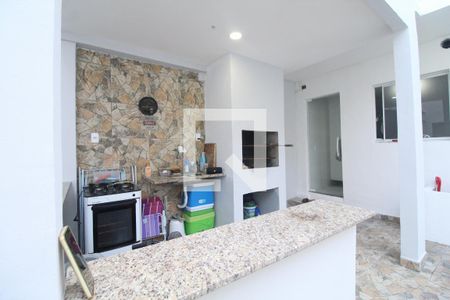 Casa de condomínio à venda com 180m², 3 quartos e 2 vagasÁrea gourmet (área externa)