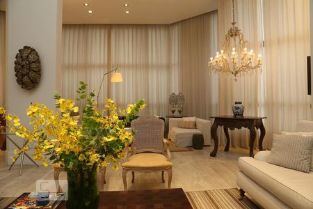 Sala de apartamento à venda com 3 quartos, 302m² em Real Parque, São Paulo