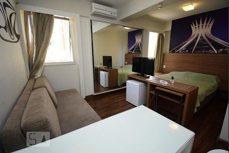 Sala de kitnet/studio para alugar com 1 quarto, 25m² em Sul (águas Claras), Brasília