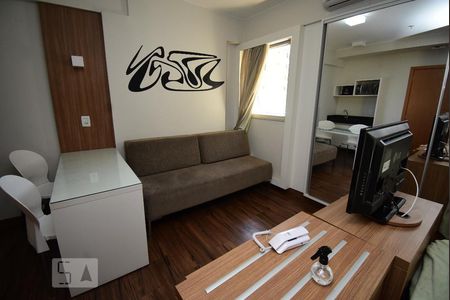Sala  de kitnet/studio para alugar com 1 quarto, 25m² em Sul (águas Claras), Brasília
