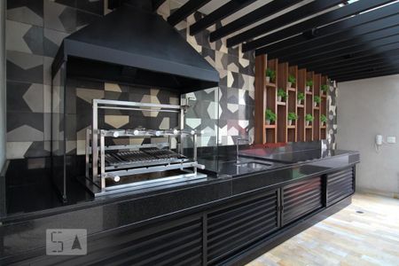 Studio à venda com 40m², 1 quarto e 1 vagaÁrea comum - Churrasqueira