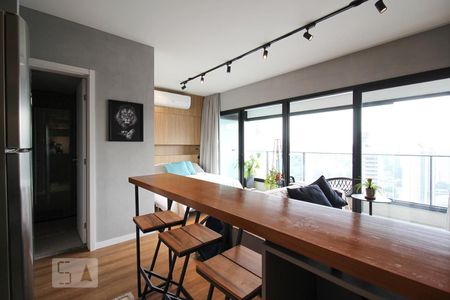 Studio à venda com 40m², 1 quarto e 1 vagaCozinha