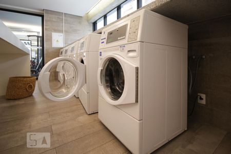 Studio à venda com 40m², 1 quarto e 1 vagaLavanderia