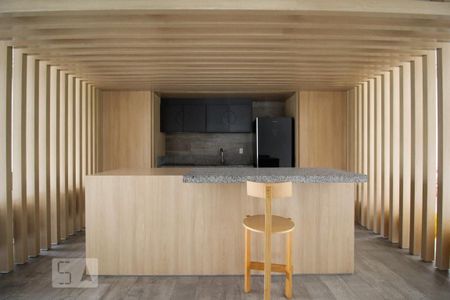 Studio à venda com 40m², 1 quarto e 1 vagaÁrea comum - Salão de festas