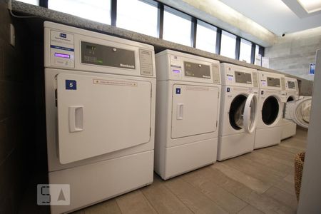 Studio à venda com 40m², 1 quarto e 1 vagaLavanderia