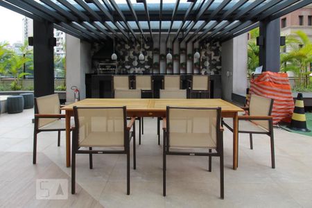 Studio à venda com 40m², 1 quarto e 1 vagaÁrea comum - Churrasqueira