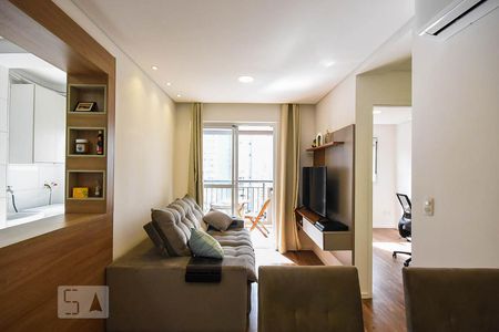 Sala de apartamento para alugar com 2 quartos, 49m² em Vila Andrade, São Paulo