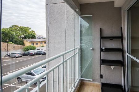 varanda de apartamento para alugar com 2 quartos, 57m² em Parque Rural Fazenda Santa Cândida, Campinas