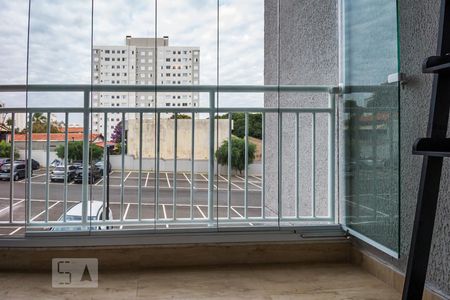 varanda de apartamento para alugar com 2 quartos, 57m² em Parque Rural Fazenda Santa Cândida, Campinas