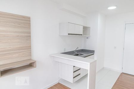 Sala/Cozinha de apartamento para alugar com 1 quarto, 28m² em República, São Paulo
