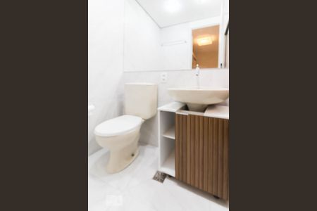 Banheiro da Suíte de apartamento para alugar com 1 quarto, 35m² em Indianópolis, São Paulo