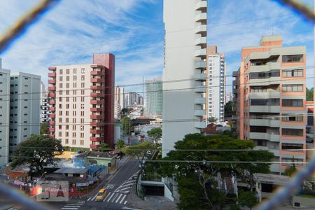 Vista da Sala de apartamento para alugar com 3 quartos, 86m² em Vila Bastos, Santo André