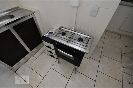 Cozinha de kitnet/studio à venda com 1 quarto, 25m² em Centro, Rio de Janeiro