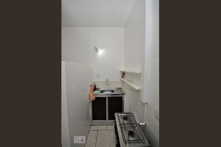 Cozinha de kitnet/studio à venda com 1 quarto, 25m² em Centro, Rio de Janeiro