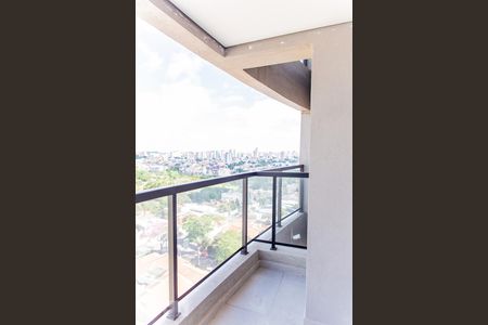 Varanda da Sala de apartamento à venda com 3 quartos, 90m² em Vila Assunção, Santo André