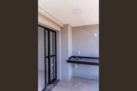 Varanda da Sala de apartamento à venda com 3 quartos, 90m² em Vila Assunção, Santo André