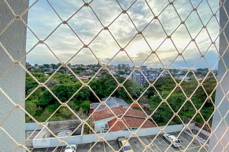 Vista Sala de apartamento à venda com 2 quartos, 54m² em Guarani, Novo Hamburgo