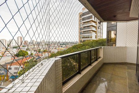 Varanda da Sala de apartamento para alugar com 4 quartos, 150m² em Vila Maria Alta, São Paulo
