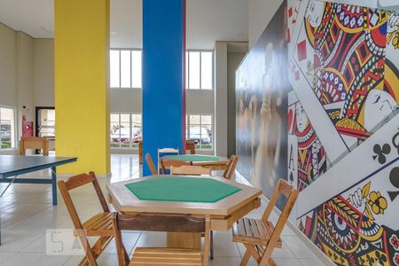 Apartamento para alugar com 60m², 2 quartos e 1 vaga Apartamento para alugar com 60m², 2 quartos e 1 vagaÁrea Comum - Salão de Jogos