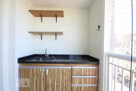Varanda da Sala de apartamento para alugar com 3 quartos, 69m² em Vila Andrade, São Paulo