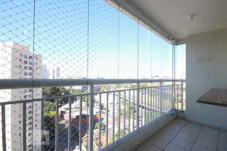 Varanda da Sala de apartamento para alugar com 3 quartos, 69m² em Vila Andrade, São Paulo