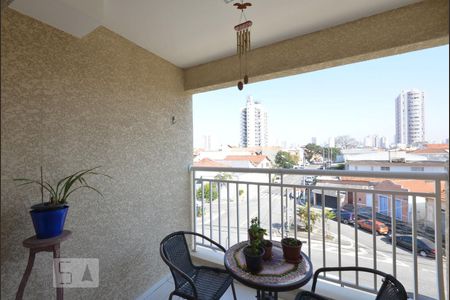 Varanda da Sala de apartamento para alugar com 2 quartos, 55m² em Vila Moinho Velho, São Paulo