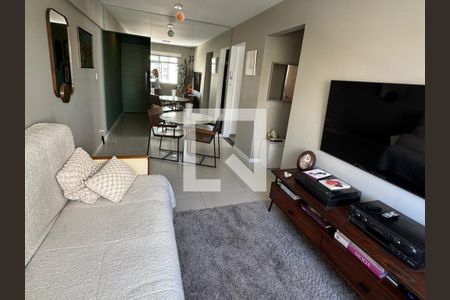 Sala de apartamento à venda com 1 quarto, 49m² em Vila Nova Conceição, São Paulo