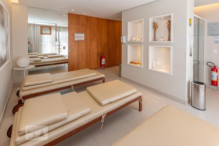 Studio à venda com 43m², 1 quarto e 1 vagaSpa