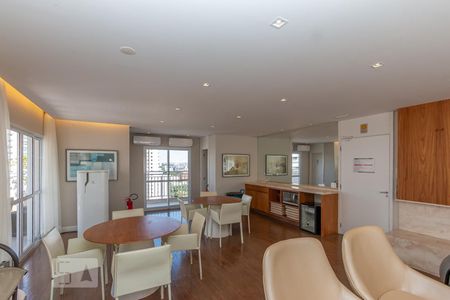 Studio à venda com 43m², 1 quarto e 1 vagaSalão de Festas