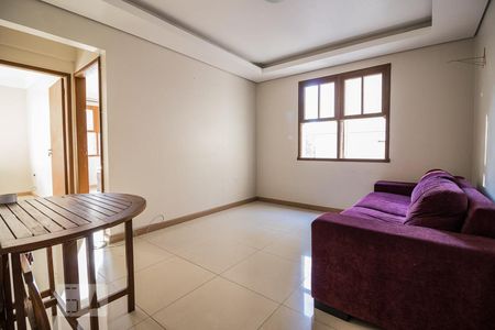 Sala de apartamento à venda com 2 quartos, 55m² em Jardim Botânico, Porto Alegre