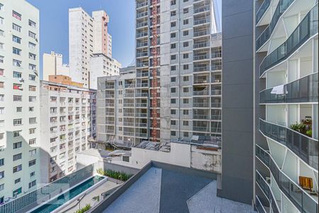 Vista do Quarto 1 de kitnet/studio para alugar com 1 quarto, 27m² em Sé, São Paulo