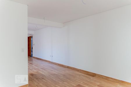 Sala e Quarto  de apartamento para alugar com 1 quarto, 55m² em Jardim, Santo André