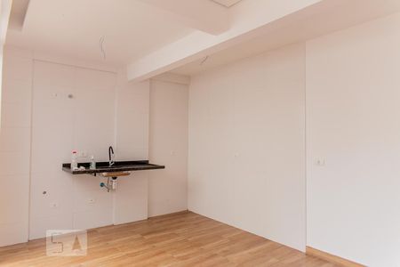 Cozinha de apartamento para alugar com 1 quarto, 55m² em Jardim, Santo André