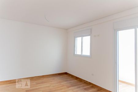 Sala e Quarto  de apartamento para alugar com 1 quarto, 55m² em Jardim, Santo André