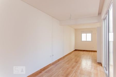 Sala e Quarto  de apartamento para alugar com 1 quarto, 55m² em Jardim, Santo André