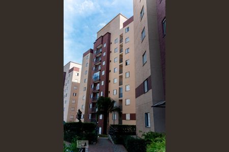 Apartamento à venda com 49m², 2 quartos e 1 vagaFachada do bloco