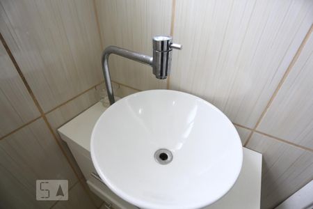 Apartamento à venda com 124m², 3 quartos e 3 vagasBanheiro da Suíte 2 - torneira