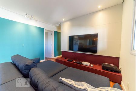 Sala de TV de apartamento à venda com 3 quartos, 135m² em Cerâmica, São Caetano do Sul